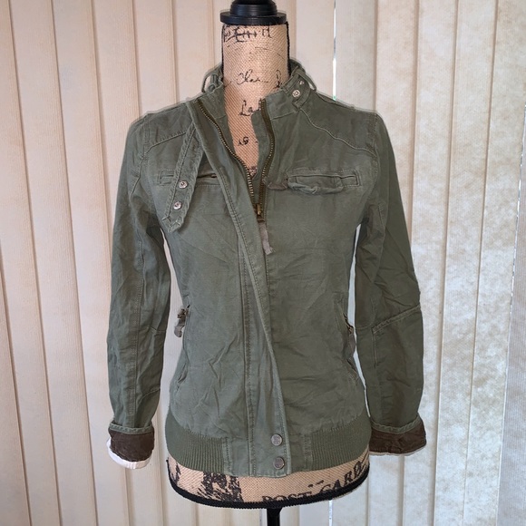 See Thru Soul Jackets & Blazers - Adorable See Thru Soul Military Jacket 💕